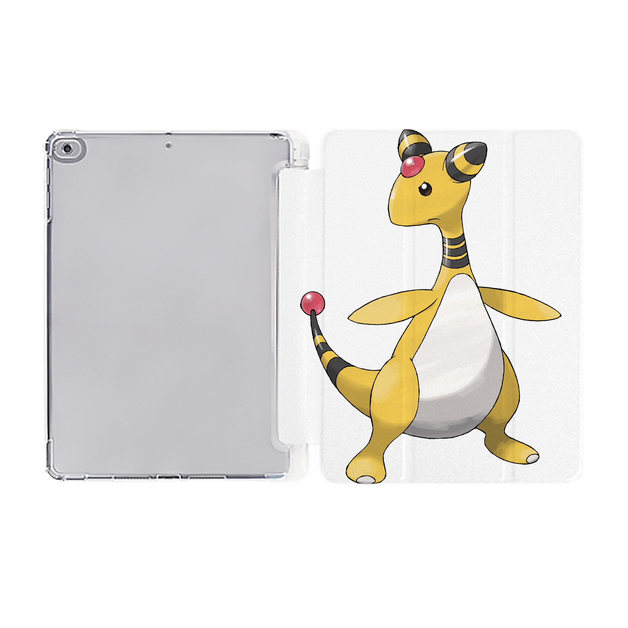 （画像用） ポケットモンスター Pokémon IPad ケース ペン収納付き 三つ折りスタンド PUレザー×シリコン 対応機種9.5/10.5/10.9インチ
